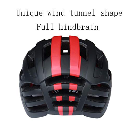 ZhangHai Casco de la Bici con Visera Certificado CE Casco de Ciclo Ajustable Deporte Cascos Bicicleta para Camino Mountain Biking Motocicleta Hombres Mujeres Adultos