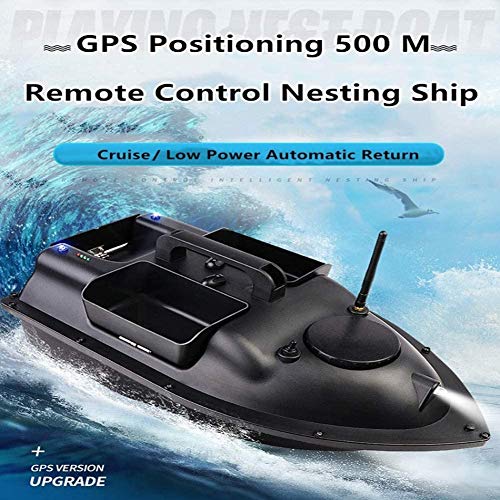 ZHANGL RC Pesca Bait Boat 500m Bait de Larga Distancia Barco Control Remoto Double Bait Barco de Pesca es un Regalo de cumpleaños para niños ZHANGL RC Pesca Bait Boat 500m Bait de Larga Distancia Barco Control Remoto Double Bait Barco de Pesca es un Regalo de cumpleaños para niños