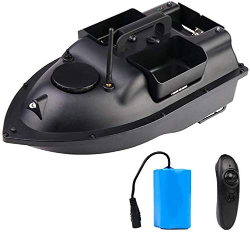 ZHANGL RC Pesca Bait Boat 500m Bait de Larga Distancia Barco Control Remoto Double Bait Barco de Pesca es un Regalo de cumpleaños para niños