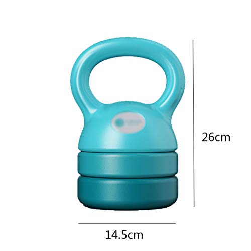 ZHAOHAOJIE Kettlebell Ajustable,Trabajo Pesado Kettlebell Ajustable para Gimnasio Home Fitness 5-12 LB Pesas,para Espalda Músculo Brazo Pectoral Entrenamiento Muscular