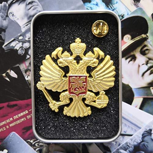 ZHAQU Unión Soviética URSS Emblema Nacional Medalla CCCP Medallas Rusia Insignias de Metal