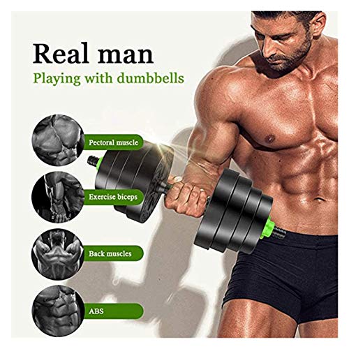ZHENG Mancuernas Ejercicio Mancuernas De Fitness con Biela para Home Fitness, 66 Libras (Color : 22 Lbs) ZHENG Mancuernas Ejercicio Mancuernas De Fitness con Biela para Home Fitness, 66 Libras (Color : 22 Lbs)