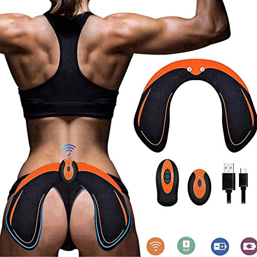 ZHENROG EMS Hips Electroestimulador Muscular,Gluteos Estimulador de Glúteos Herramientas Nalgas HipTrainer para la Cadera Mujer USB Recargable,Estimulador Muscular Ejercitar Gluteos, Hombre y Mujer