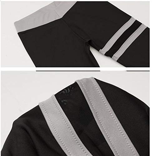 ZHHO Empujar hacia Arriba Las Polainas De Las Mujeres Ropa De La Aptitud del Entrenamiento De Tiro Alto De Malla Transpirable Remiendo Calzoncillos Ropa De Deporte Stretch (Color : 2, Size : S) ZHHO Empujar hacia Arriba Las Polainas De Las Mujeres Ropa De La Aptitud del Entrenamiento De Tiro Alto De Malla Transpirable Remiendo Calzoncillos Ropa De Deporte Stretch (Color : 2, Size : S)