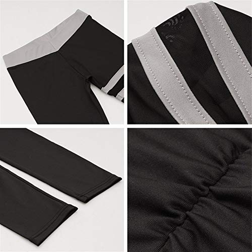 ZHHO Empujar hacia Arriba Las Polainas De Las Mujeres Ropa De La Aptitud del Entrenamiento De Tiro Alto De Malla Transpirable Remiendo Calzoncillos Ropa De Deporte Stretch (Color : 2, Size : S) ZHHO Empujar hacia Arriba Las Polainas De Las Mujeres Ropa De La Aptitud del Entrenamiento De Tiro Alto De Malla Transpirable Remiendo Calzoncillos Ropa De Deporte Stretch (Color : 2, Size : S)