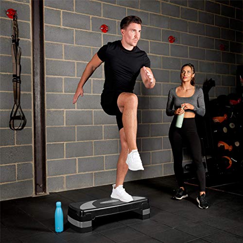ZhiLianZhao Stepper Óptimo para El Aeróbic Y El Fitness Altura Ajustable Cardio Ejercicio Steppers con Amortiguación para Entrenamiento De Yoga para Adelgazar