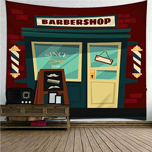 zhkn Tapiz Impresión Digital Patrón De Barbería Tapiz Manta De Pared Toalla De Playa Alfombra Manta Tienda De Campaña Colchón De Viaje Colchoneta para La Decoración del Hogar 200X150CM zhkn Tapiz Impresión Digital Patrón De Barbería Tapiz Manta De Pared Toalla De Playa Alfombra Manta Tienda De Campaña Colchón De Viaje Colchoneta para La Decoración del Hogar 200X150CM