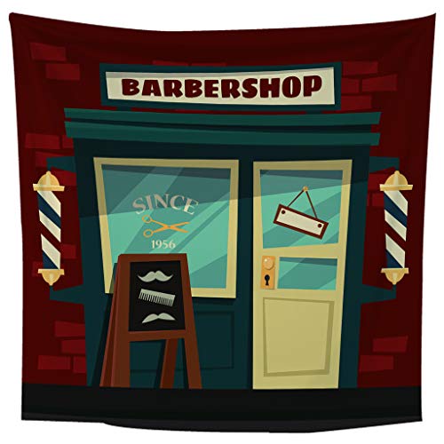 zhkn Tapiz Impresión Digital Patrón De Barbería Tapiz Manta De Pared Toalla De Playa Alfombra Manta Tienda De Campaña Colchón De Viaje Colchoneta para La Decoración del Hogar 200X150CM zhkn Tapiz Impresión Digital Patrón De Barbería Tapiz Manta De Pared Toalla De Playa Alfombra Manta Tienda De Campaña Colchón De Viaje Colchoneta para La Decoración del Hogar 200X150CM