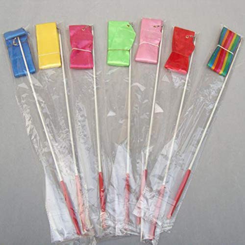 zhouweiwei 4M Cintas de Gimnasio Cinta de Baile Arte rítmico Ballet gimnástico Streamer Varilla giratoria Palo para Entrenamiento de Gimnasio Profesional zhouweiwei 4M Cintas de Gimnasio Cinta de Baile Arte rítmico Ballet gimnástico Streamer Varilla giratoria Palo para Entrenamiento de Gimnasio Profesional
