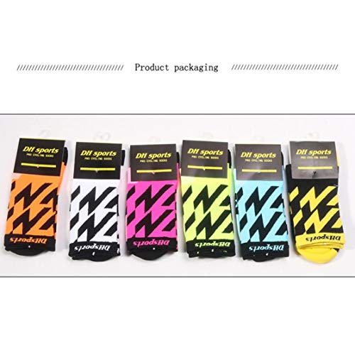 zhouweiwei Calcetines de Ciclismo Deportes Bicicleta Correr Clases de Spinning Senderismo Gimnasio Entrenamiento Guay Divertido