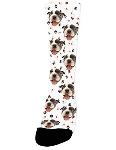 Zhovee Calcetines personalizados, perro, gato, cara de mascotas Calcetines con imagen para amantes de las mascotas, cara personalizada de calcetines Zhovee Calcetines personalizados, perro, gato, cara de mascotas Calcetines con imagen para amantes de las mascotas, cara personalizada de calcetines