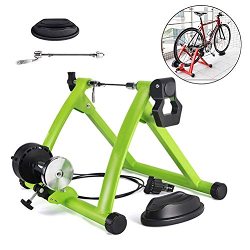 Zhyaj Rodillos Ciclismo Entrenamiento Bicicleta De Interior Soporte De Bicicleta Estaticas para 26-28 Pulgadas Rueda,Verde Zhyaj Rodillos Ciclismo Entrenamiento Bicicleta De Interior Soporte De Bicicleta Estaticas para 26-28 Pulgadas Rueda,Verde