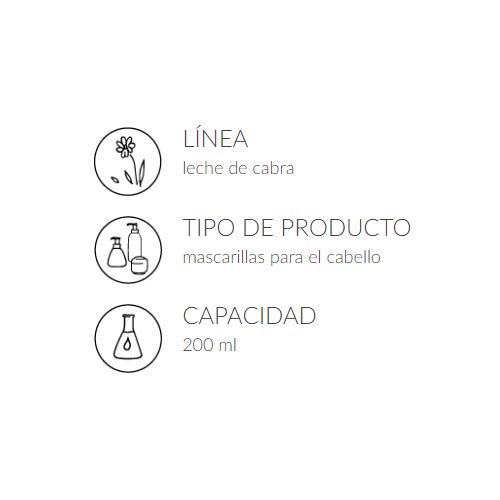 Ziaja Leche de Cabra Mascarilla para el Cabello 200 ml Ziaja Leche de Cabra Mascarilla para el Cabello 200 ml