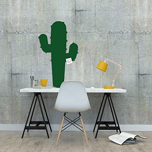 Zibros - Tablón de anuncios de corcho en forma de cactus, corcho natural decorativo, para oficina, niños, diseño de pared, efecto 3D, adhesivo despegable, formato XL, 90 x 60 x 2 cm Zibros - Tablón de anuncios de corcho en forma de cactus, corcho natural decorativo, para oficina, niños, diseño de pared, efecto 3D, adhesivo despegable, formato XL, 90 x 60 x 2 cm