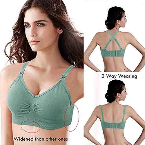 Zilosconcy 3 pcs Sujetador Deportivo Mujer Push Up con Almohadillas Extraíbles Bra Deporte Yoga Fitness Run Ejercicio de Diaria Slim Fit sin Anillo de Acero Chaleco para Mujer Sujetador de Camisola