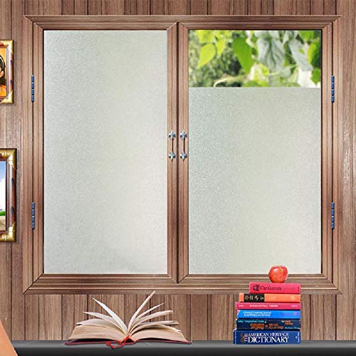 Zindoo Vinilos para Cristales 90 X 200 cm Vinilo Ventana Vinilo Translucido Vinilos Decorativos Cristales Laminas para Ventanas Privacidad del Bano