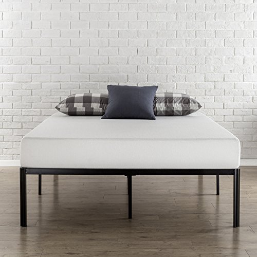 Zinus Bastidor para cama de plataforma de metal con esquinas redondeadas Van de 40,6 cm, Base para colchón, Sin necesidad de usar un somier, Cama en caja, Fácil montaje, 135 x 190 cm Zinus Bastidor para cama de plataforma de metal con esquinas redondeadas Van de 40,6 cm, Base para colchón, Sin necesidad de usar un somier, Cama en caja, Fácil montaje, 135 x 190 cm