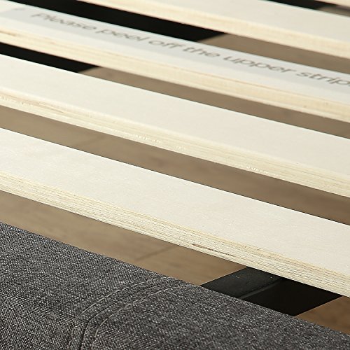 Zinus Bastidor para cama de plataforma tapizado esencial Curtis, Sin necesidad de usar un somier, Sólido soporte de listones de madera, Fácil montaje, Sin cabecero, 150 x 190 cm Zinus Bastidor para cama de plataforma tapizado esencial Curtis, Sin necesidad de usar un somier, Sólido soporte de listones de madera, Fácil montaje, Sin cabecero, 150 x 190 cm