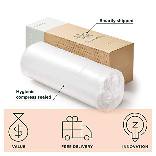 Zinus Colchón viscoelástico con té verde con infusión de gel refrigerante de 25,4 cm, Espuma con certificación CertiPUR-US, Colchón en caja, Certificación OEKO-TEX, 150 x 200 cm Zinus Colchón viscoelástico con té verde con infusión de gel refrigerante de 25,4 cm, Espuma con certificación CertiPUR-US, Colchón en caja, Certificación OEKO-TEX, 150 x 200 cm