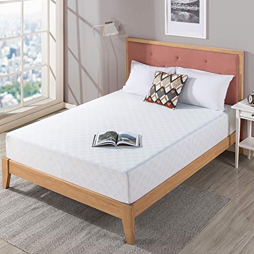 Zinus Colchón viscoelástico con té verde con infusión de gel refrigerante de 25,4 cm, Espuma con certificación CertiPUR-US, Colchón en caja, Certificación OEKO-TEX, 150 x 200 cm Zinus Colchón viscoelástico con té verde con infusión de gel refrigerante de 25,4 cm, Espuma con certificación CertiPUR-US, Colchón en caja, Certificación OEKO-TEX, 150 x 200 cm