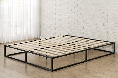 Zinus Somier Joseph Modern Studio 150x200x25cm, con plataforma Low Profile Bed Frame