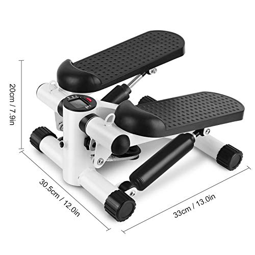 Zjcpow Mini-Paso A Paso Mini Fitness Twist Stepper Pantalla Electrónica Equipo De Ejercicio En Casa con Bandas De Resistenciapara Zjcpow Mini-Paso A Paso Mini Fitness Twist Stepper Pantalla Electrónica Equipo De Ejercicio En Casa con Bandas De Resistenciapara