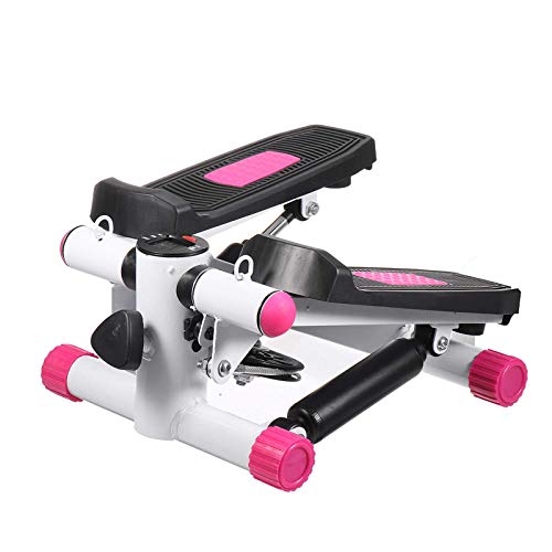 Zjcpow Mini-Paso A Paso Multifuncional Mini Steppers Pantalla LED Cintas De Correr Deportivas Máquinas para Correr Pedal De Adelgazamiento Gimnasio En Casa Equipo De Fitness con Bandas Elásticaspara