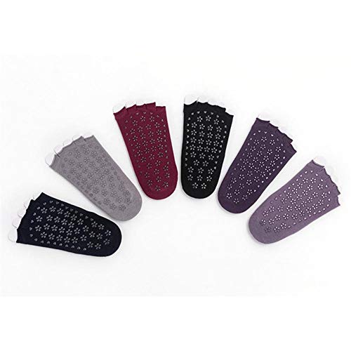 ZJHHH Yoga Calcetines Antideslizante para Las Mujeres, para Las Mujeres Antideslizante Gripsstraps, Ideal para Pilates, Pure Barre, Ballet, Danza, Descalzo Entrenamiento ZJHHH Yoga Calcetines Antideslizante para Las Mujeres, para Las Mujeres Antideslizante Gripsstraps, Ideal para Pilates, Pure Barre, Ballet, Danza, Descalzo Entrenamiento