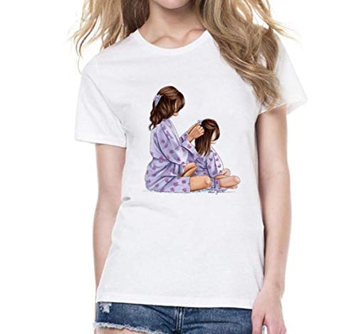 ZJZ 2018 Modelos de explosión AliExpress Wish en Cuello Redondo Camiseta Slim Camisa de la cartilla de Las Mujeres de una generación de Grasa (Color : White, Size : XXL) ZJZ 2018 Modelos de explosión AliExpress Wish en Cuello Redondo Camiseta Slim Camisa de la cartilla de Las Mujeres de una generación de Grasa (Color : White, Size : XXL)