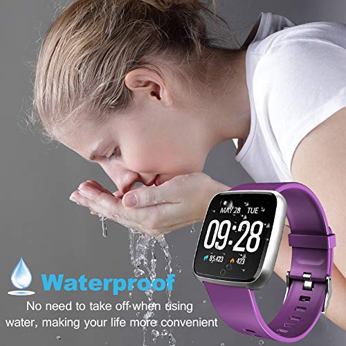 ZKCREATION Smartwatch,Reloj Inteligente Pulsera Actividad con Pulsómetro Podómetro Calorie Monitoreo del sueño Impermeable Relojes Inteligentes para Hombre Mujer para Android iOS ZKCREATION Smartwatch,Reloj Inteligente Pulsera Actividad con Pulsómetro Podómetro Calorie Monitoreo del sueño Impermeable Relojes Inteligentes para Hombre Mujer para Android iOS