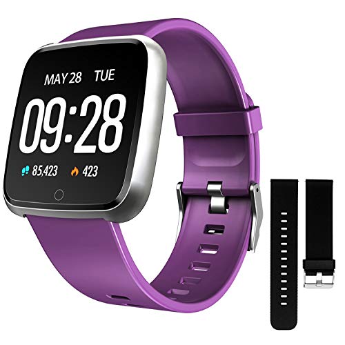 ZKCREATION Smartwatch,Reloj Inteligente Pulsera Actividad con Pulsómetro Podómetro Calorie Monitoreo del sueño Impermeable Relojes Inteligentes para Hombre Mujer para Android iOS ZKCREATION Smartwatch,Reloj Inteligente Pulsera Actividad con Pulsómetro Podómetro Calorie Monitoreo del sueño Impermeable Relojes Inteligentes para Hombre Mujer para Android iOS