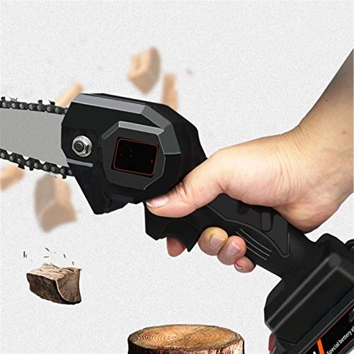 Z.L.FFLZ Motosierra Una imparcial 36V portátil Sierra eléctrica Recargable poda minisierra batería de Litio eléctrica de la carpintería (Color : Negro, Size : 2 Batteries) Z.L.FFLZ Motosierra Una imparcial 36V portátil Sierra eléctrica Recargable poda minisierra batería de Litio eléctrica de la carpintería (Color : Negro, Size : 2 Batteries)