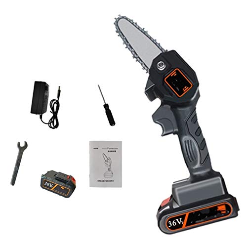 Z.L.FFLZ Motosierra Una imparcial 36V portátil Sierra eléctrica Recargable poda minisierra batería de Litio eléctrica de la carpintería (Color : Negro, Size : 2 Batteries) Z.L.FFLZ Motosierra Una imparcial 36V portátil Sierra eléctrica Recargable poda minisierra batería de Litio eléctrica de la carpintería (Color : Negro, Size : 2 Batteries)