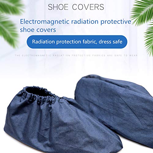 ZMMHW Cubiertas de Zapatos de Tela antirradiación, Cubiertas de Zapatos Protectoras de radiación Unisex con protección EMF,XL ZMMHW Cubiertas de Zapatos de Tela antirradiación, Cubiertas de Zapatos Protectoras de radiación Unisex con protección EMF,XL