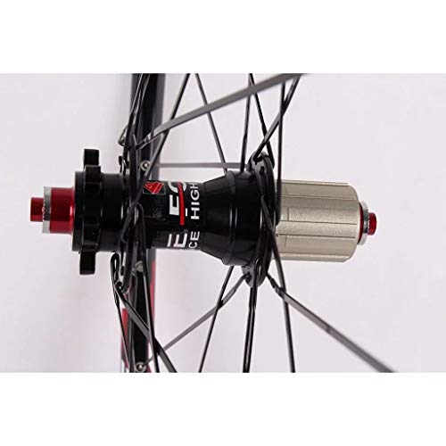 ZNND Montaña Ruedas De Bicicleta, 26 Pared Doble Llanta De MTB Lanzamiento Rápido V-Brake Ruedas De Ciclismo Híbrido 24 Hoyos Dto 8 9 10 Velocidad 135mm (Color : A, Size : 26inch)