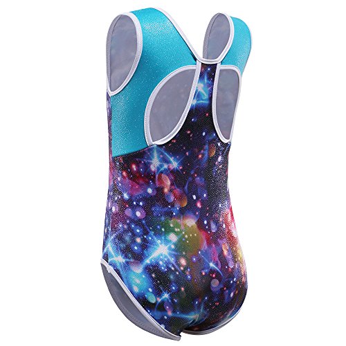 ZNYUNE Niña Maillots Gimnasia sin Manga 166 Galaxia 10A ZNYUNE Niña Maillots Gimnasia sin Manga 166 Galaxia 10A