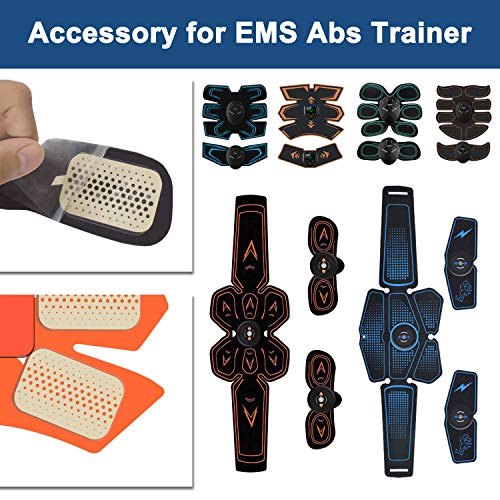 zociko EMS Gel Pads para Electroestimulador Muscular, EMS Gel Hojas para Estimulador Muscular Abdominales, Masajeador Eléctrico Cinturó Repuesto de Repuesto Accesorios 32 Piezas zociko EMS Gel Pads para Electroestimulador Muscular, EMS Gel Hojas para Estimulador Muscular Abdominales, Masajeador Eléctrico Cinturó Repuesto de Repuesto Accesorios 32 Piezas