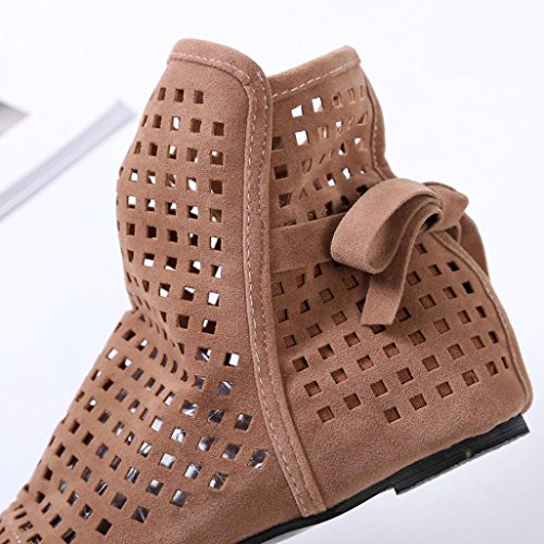 ZODOF Botas de Mujer Planas Ocultas Bajas cuñas Botines de Tobillo Zapatos Casuales Botines Lindos ZODOF Botas de Mujer Planas Ocultas Bajas cuñas Botines de Tobillo Zapatos Casuales Botines Lindos