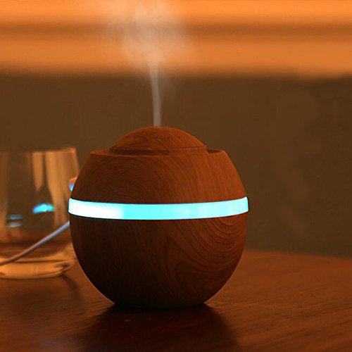 ZODOF Humidificador Ultrasónico Aromaterapia,Difusor de Aroma Aceites Esenciales con Vapor Frío, Ambientador,Humidificador Bebes, Hogar, Oficina,Bebé etc