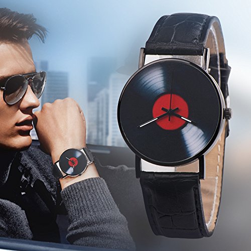 ZODOF Moda Hombre de Moda Relo Casual Unisex Banda de diseño Retro Reloj de Cuarzo de aleación analógica Relojes para Hombres