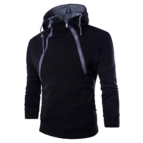 ZODOF Sudadera Hombre,Hombres de Manga Larga otoño Invierno Casual Sudadera Camisas Blusa Top chándales