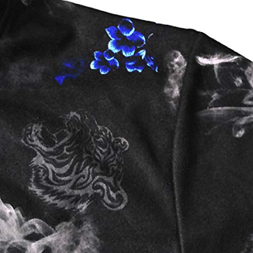 ZODOF Top de Temperamento Bordado de otoño Suéter de Bordado de Manga Larga para Hombre Suéter de Salida Superior para Camiseta ZODOF Top de Temperamento Bordado de otoño Suéter de Bordado de Manga Larga para Hombre Suéter de Salida Superior para Camiseta