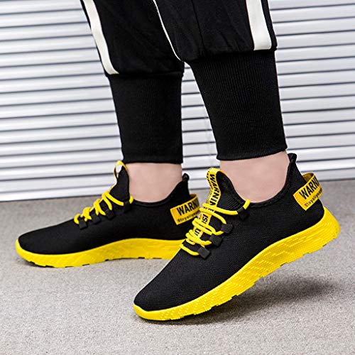 ZODOF Zapatillas Running Hombre Tejido Volador Respirable Al Aire Libre Antideslizante Zapatos para Correr Zapatos Turisticos Ocio Zapatos Deportivos Sneakers ZODOF Zapatillas Running Hombre Tejido Volador Respirable Al Aire Libre Antideslizante Zapatos para Correr Zapatos Turisticos Ocio Zapatos Deportivos Sneakers