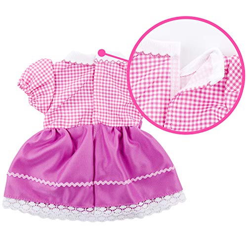 ZOEON Ropa de Muñecas para New Born Baby Doll, Vestido para 17-18 "Girl Muñecas (40-45 cm)
