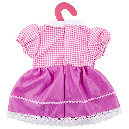 ZOEON Ropa de Muñecas para New Born Baby Doll, Vestido para 17-18 "Girl Muñecas (40-45 cm)