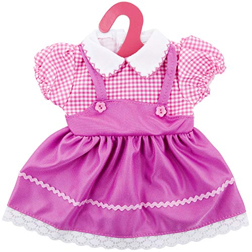 ZOEON Ropa de Muñecas para New Born Baby Doll, Vestido para 17-18 "Girl Muñecas (40-45 cm)