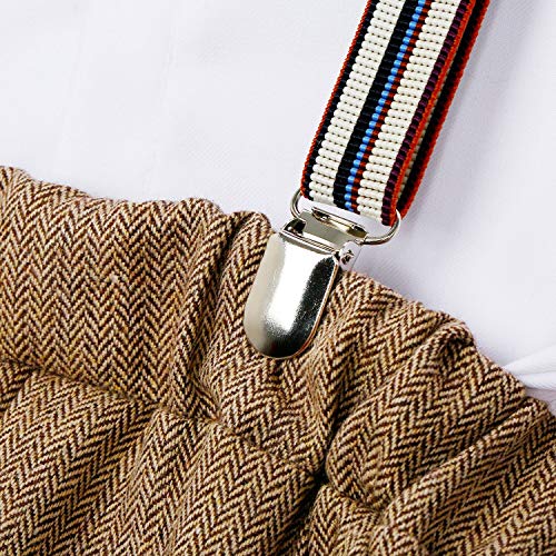 ZOEREA Bebé Chicos Conjunto de Conjunto Page Boy Trajes 4 Piezas Chaleco + Camisa + Pantalones + Chaqueta de la Boina Caballeros Boda Bautizo Conjuntos de Ropa ZOEREA Bebé Chicos Conjunto de Conjunto Page Boy Trajes 4 Piezas Chaleco + Camisa + Pantalones + Chaqueta de la Boina Caballeros Boda Bautizo Conjuntos de Ropa