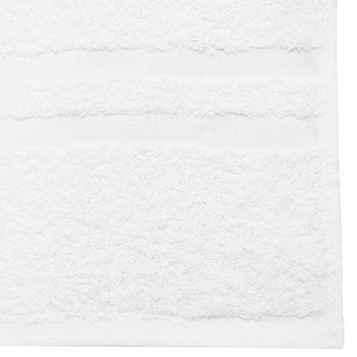 ZOLLNER Juego de 5 Toallas de Ducha de algodón Blancas, 70x140 cm