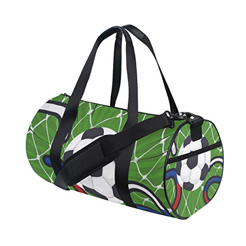 ZOMOY Bolsa de Deporte,Anotación de Objetivos Tiro rápido Balón de fútbol,Nuevo Cilindro de impresión Bolsas de Ejercicios Bolsa de Viaje Equipaje Bolsa de Lona ZOMOY Bolsa de Deporte,Anotación de Objetivos Tiro rápido Balón de fútbol,Nuevo Cilindro de impresión Bolsas de Ejercicios Bolsa de Viaje Equipaje Bolsa de Lona