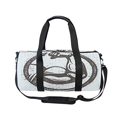 ZOMOY Bolsa de Deporte,Diseño de boceto de Hombre musculoso más Fuerte Que Ayer Fondo de motivación de Grunge,Nuevo de Cubo de impresión Bolsas de Ejercicios Bolsa de Viaje Equipaje Bolsa de Lona ZOMOY Bolsa de Deporte,Diseño de boceto de Hombre musculoso más Fuerte Que Ayer Fondo de motivación de Grunge,Nuevo de Cubo de impresión Bolsas de Ejercicios Bolsa de Viaje Equipaje Bolsa de Lona